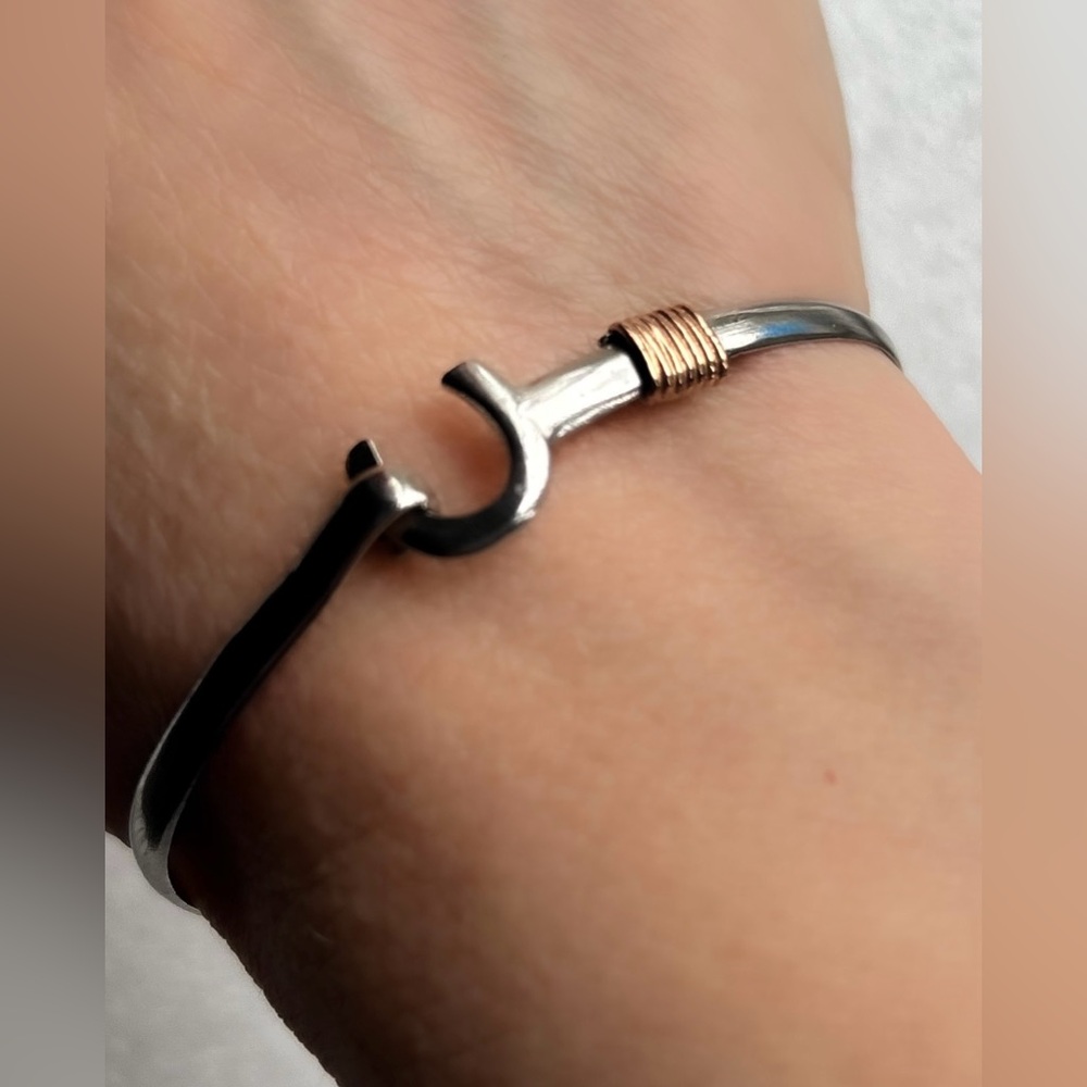 Elegant Silver and Gold Women's Bracelet